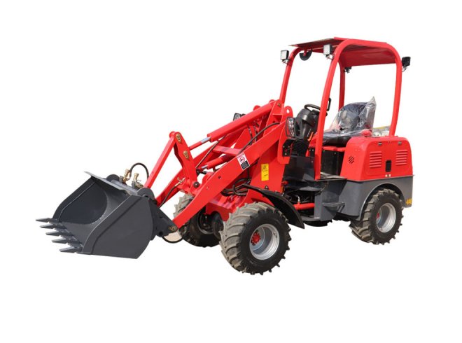 Electirc mini wheel loader HJ06E